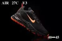 nike air max 270 multicolor homme v3 black orange